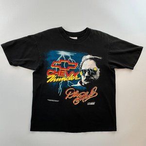 Vintage 1993 NASCAR Dale Earnhardt Chevy Thunder Single Stitch Graphic Tee